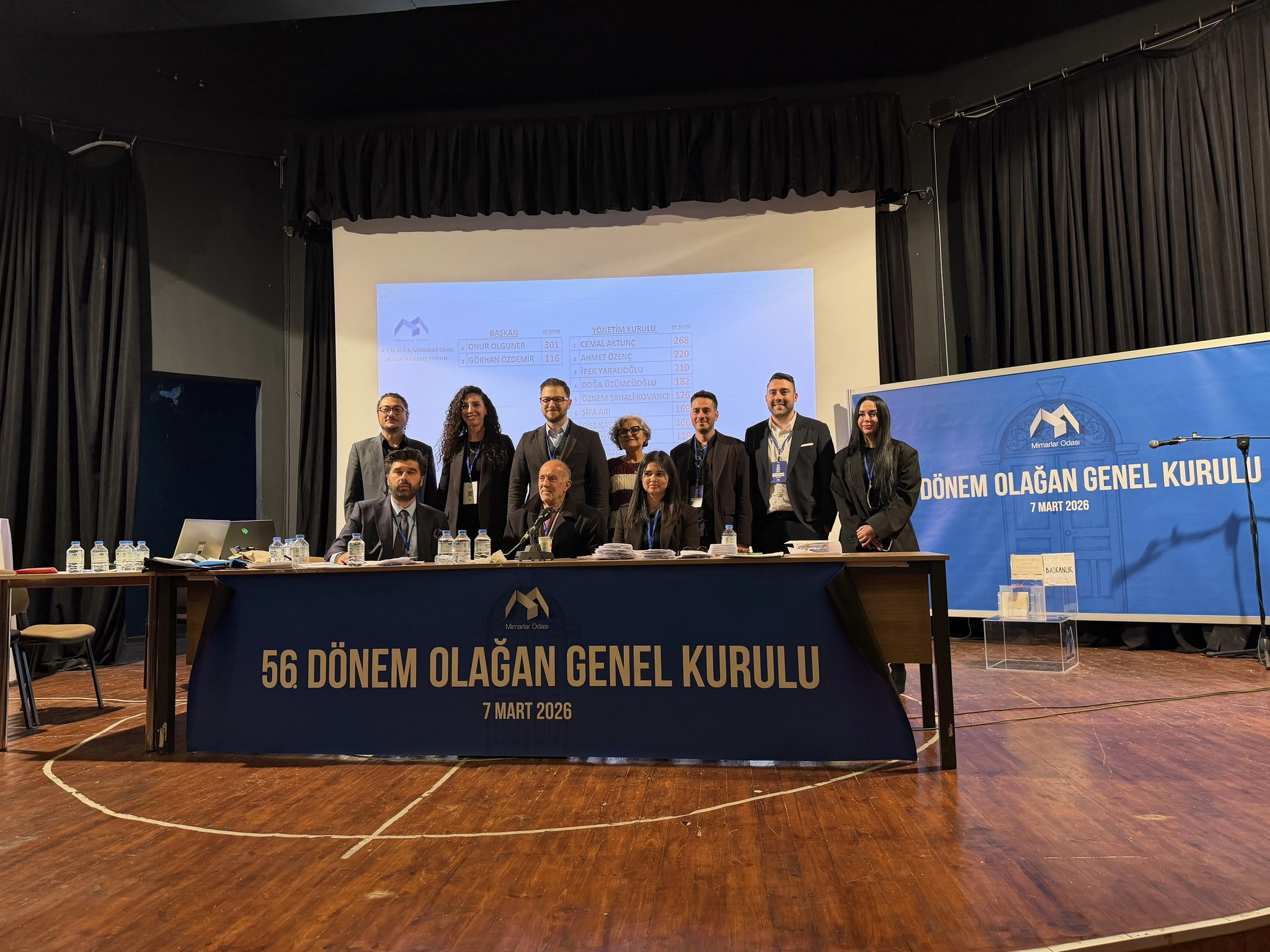 MİMARLAR ODASI BAŞKANLIĞINA YENİDEN ONUR OLGUNER SEÇİLDİ