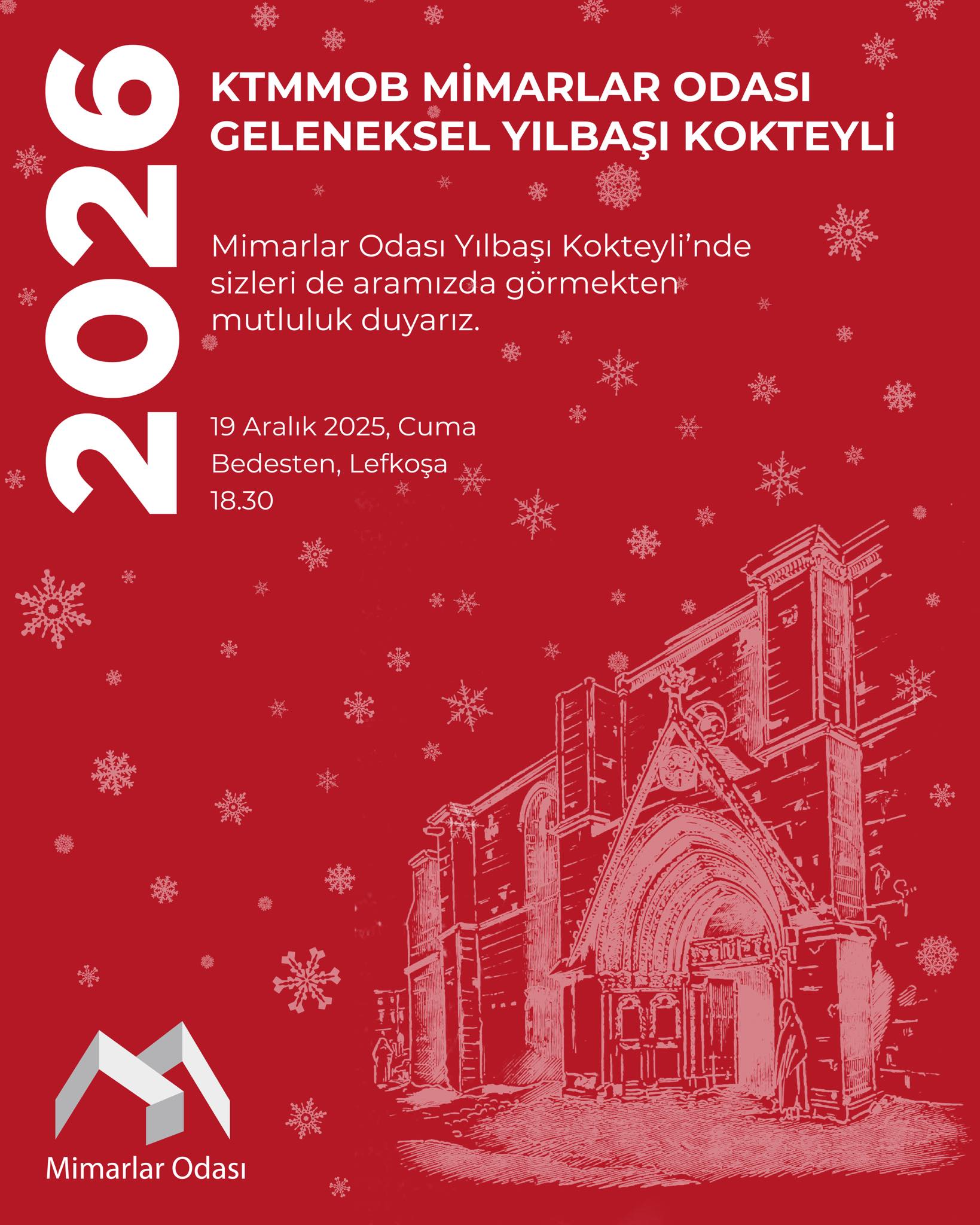 KTMMOB MİMARLAR ODASI GELENEKSEL YILBAŞI KOKTEYLİ